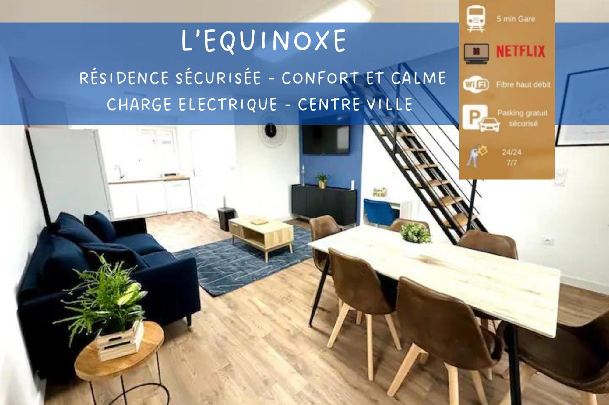 L'Equinoxe - Parking Prive - Zapart'Hotels Malesherbes Exterior foto